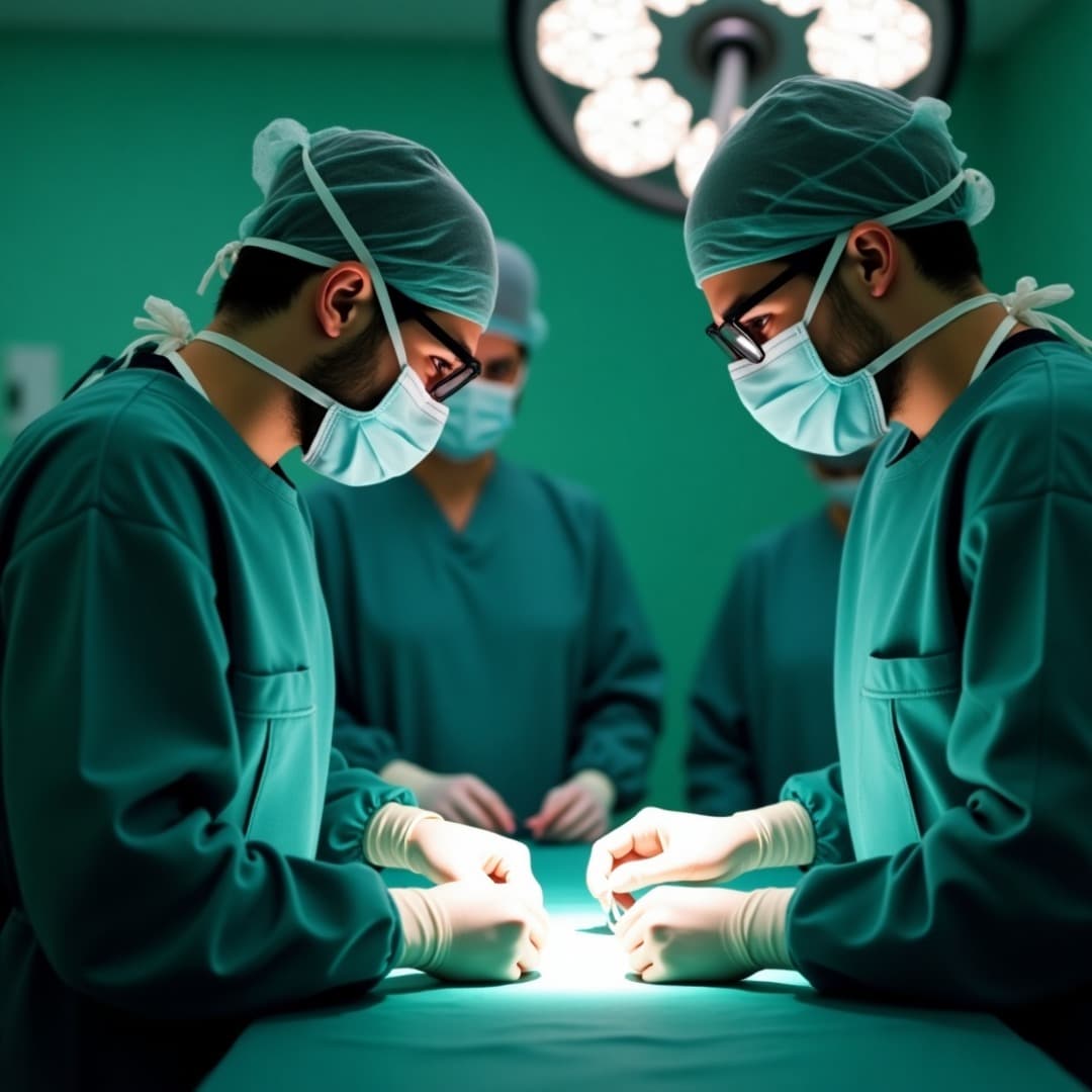 Medical professionals background